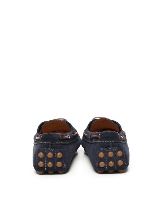 25SS 토즈 보트 고미노 버블 스웨이드 로퍼 XXM52K05300RE0 U820 Blue - TODS