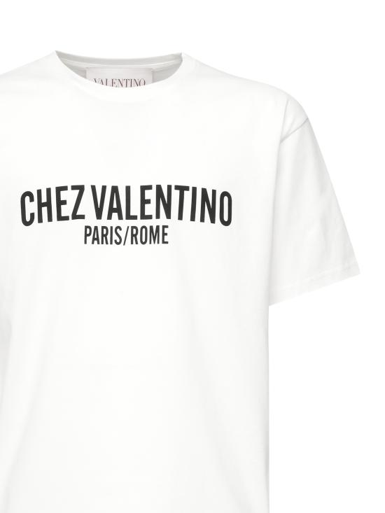 25SS 발렌티노 가라바니 반팔 티셔츠 6V3MG16P APGA03 White - VALENTINO GARAVANI