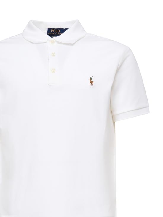 25FW 폴로 랄프로렌 폴로 티셔츠 710713130 003 White - POLO RALPH LAUREN