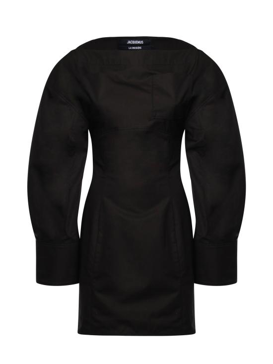 25SS 자크뮈스 숏 원피스 243DR199 1519990 Black - JACQUEMUS