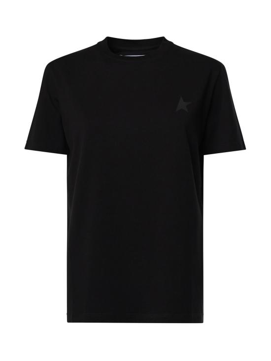 25SS 골든구스 반팔 티셔츠 GWP01220 P00059390100 Black