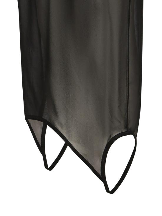 25SS 펜디 미디 원피스 FDD304 AUP4F0GME Black - FENDI