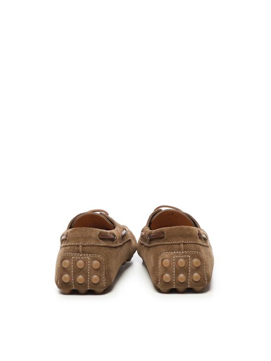 25SS 토즈 보트 고미노 버블 스웨이드 로퍼 XXM52K05300RE0 S818 Light Walnut - TODS