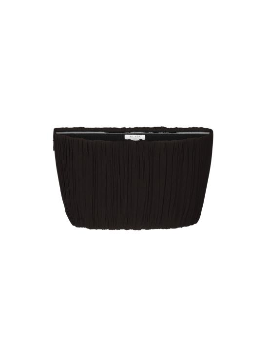 26SS 알라이아 민소매 티셔츠 AA9H0482T666A 994 EBENE - ALAIA