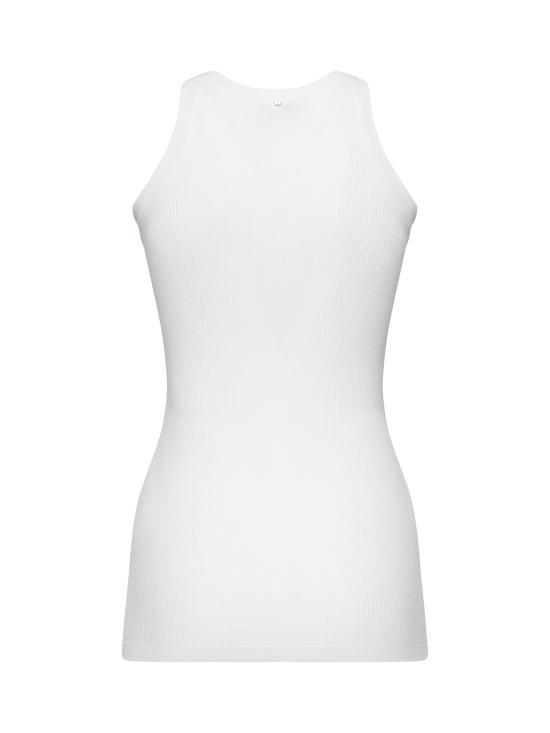 25SS 스포트막스 민소매 티셔츠 2512361072600 001 White - SPORTMAX