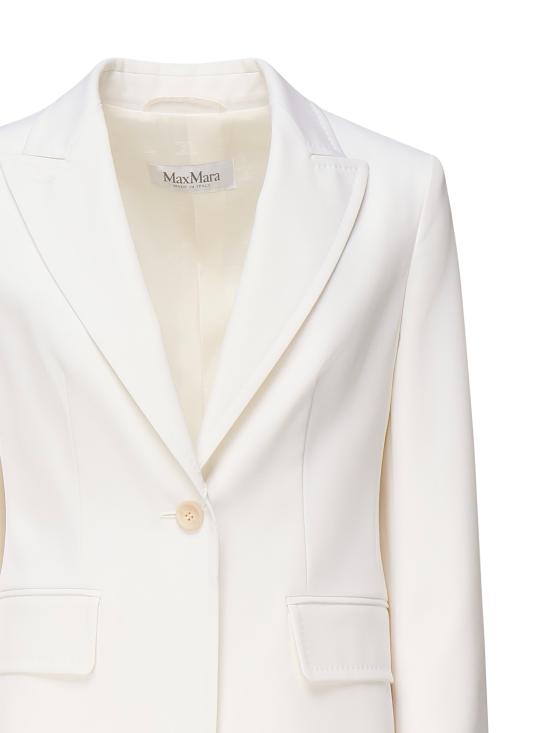 25SS 막스마라 수트 자켓 2511041021600 001 White - MAX MARA