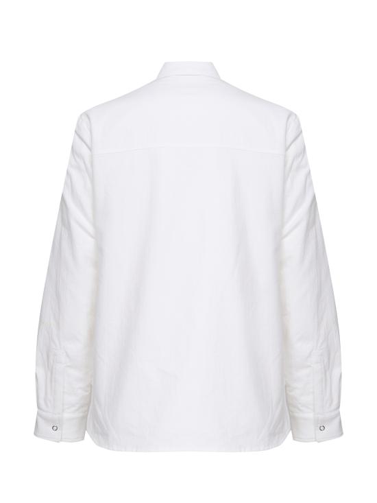 25FW 몽클레어 긴팔 셔츠 K109U2F00002 M5271001 White - MONCLER