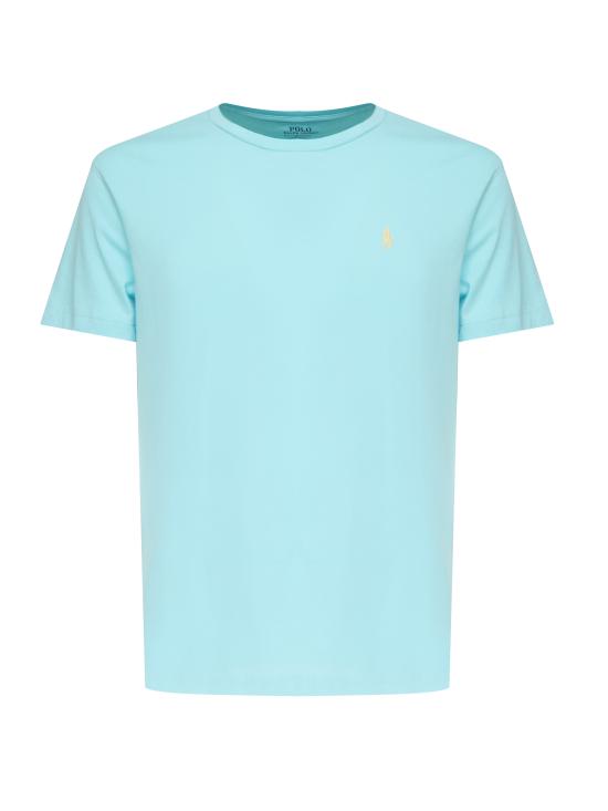 25SS 폴로 랄프로렌 포니로고 자수 반팔 티셔츠 710671438 407 Blue - POLO RALPH LAUREN