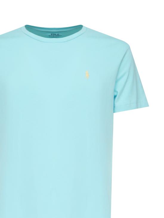 25SS 폴로 랄프로렌 포니로고 자수 반팔 티셔츠 710671438 407 Blue - POLO RALPH LAUREN