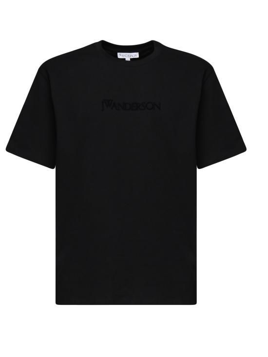 25SS JW앤더슨 반팔 티셔츠 JT0258 PG1510999 Black - JW ANDERSON