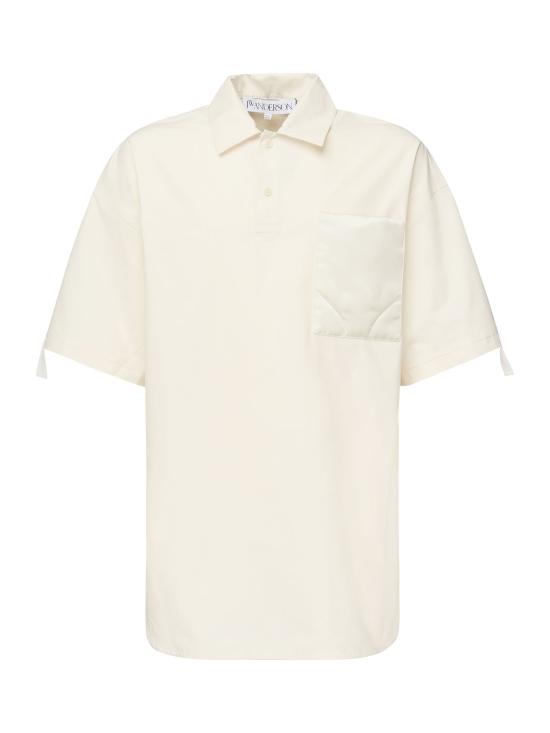 25SS JW앤더슨 폴로 티셔츠 TP0350 PG1090006 White