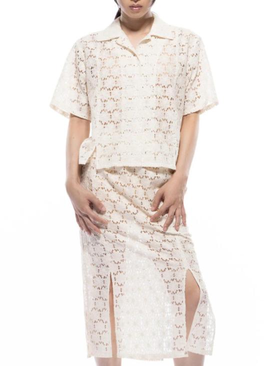  토잇 볼랑 미디 스커트 투아 볼랑 아델라인 스커트 - TOIT VOLANT