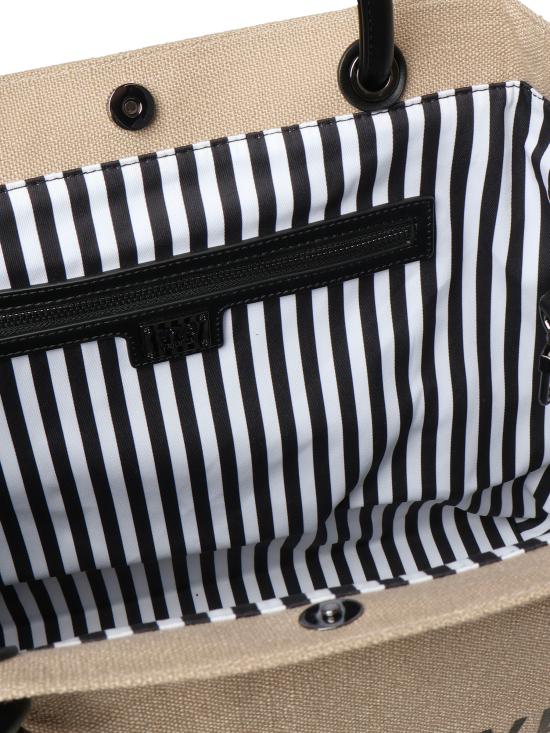 25SS 브이73 숄더백 73BS92701 BEACH CLUBNATURALE NERO Beige - V73