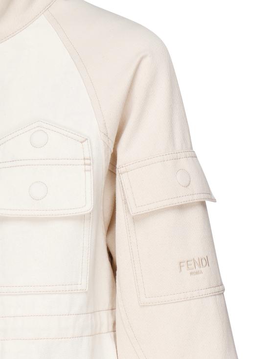 25FW 펜디 자켓 FLF802 AT23F08QQ Beige - FENDI