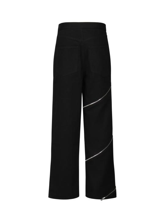 26SS 알라이아 데님 팬츠 AA9P0295D003A 995 Black - ALAIA