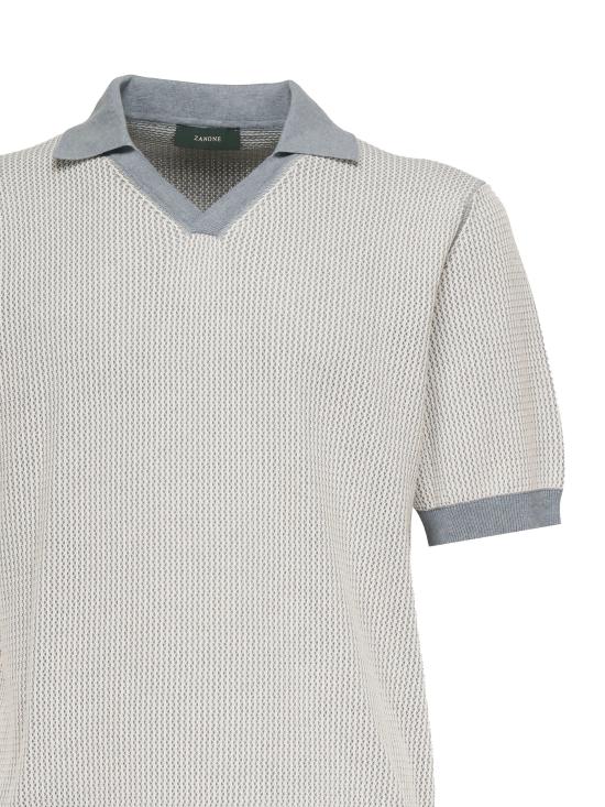 25SS 자노네 반팔 티셔츠 810192 ZN322Z5530 Grey - ZANONE