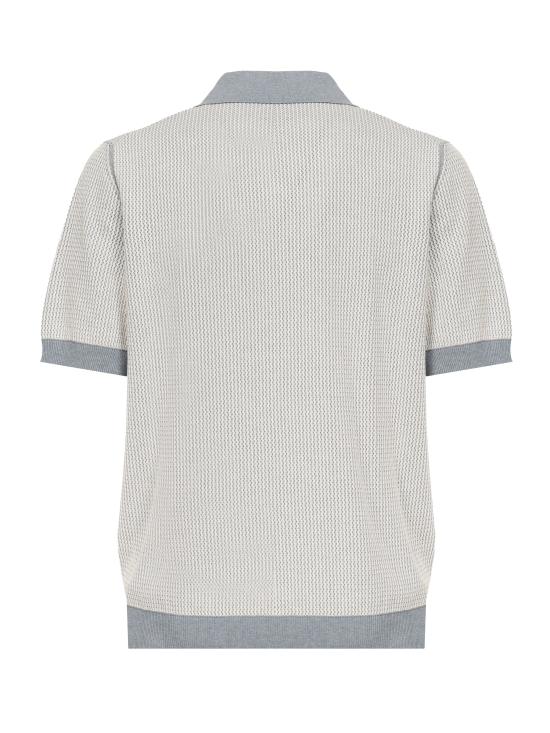 25SS 자노네 반팔 티셔츠 810192 ZN322Z5530 Grey - ZANONE