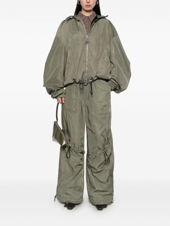 25SS 디 아티코 숏팬츠 250WCP00255PLL001AA828 MILITARY GREEN - THE ATTICO