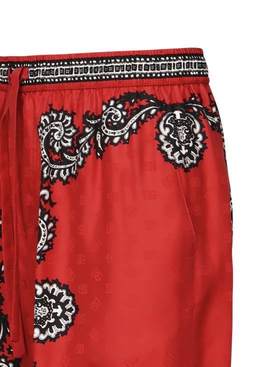 25SS 돌체앤가바나 숏팬츠 GV37AT GI926HR5IJ RED white black - DOLCE & GABBANA