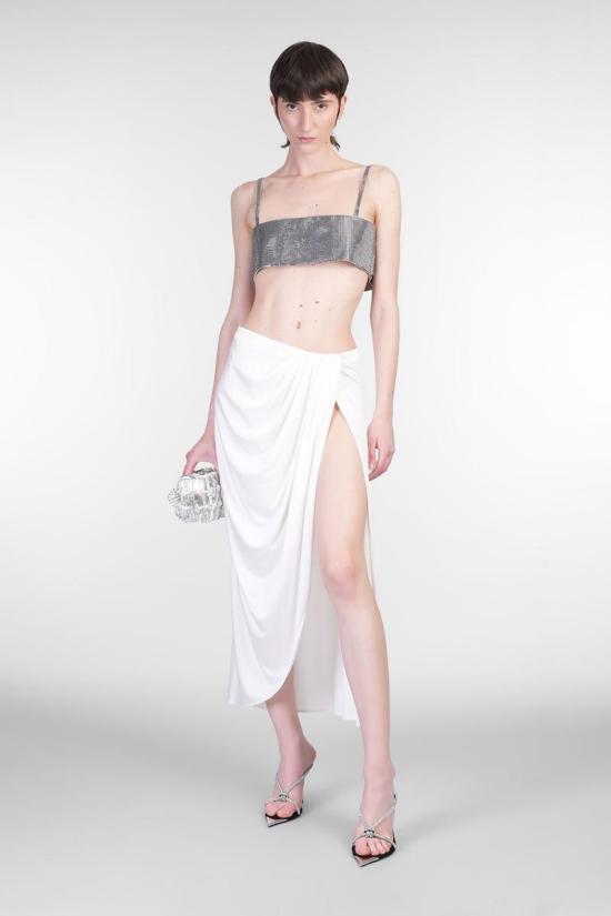 25SS 누에 민소매 티셔츠 421101 2401TP00111 SILVER - NUÈ