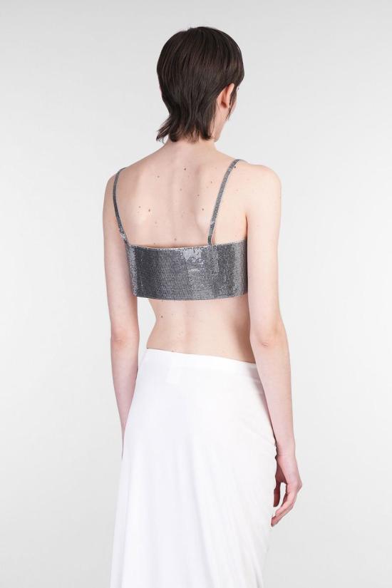 25SS 누에 민소매 티셔츠 421101 2401TP00111 SILVER - NUÈ