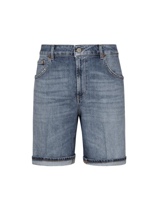 25SS 돈답 데님 숏팬츠 UP454 DSK297UJ09800 Blue - DONDUP