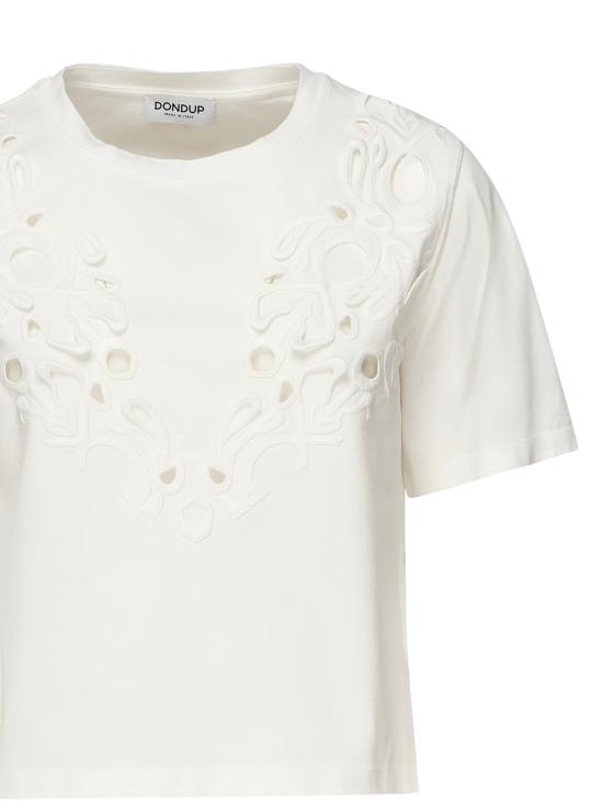 25SS 돈답 반팔 티셔츠 DS032 JF0352DXXXW000 White - DONDUP