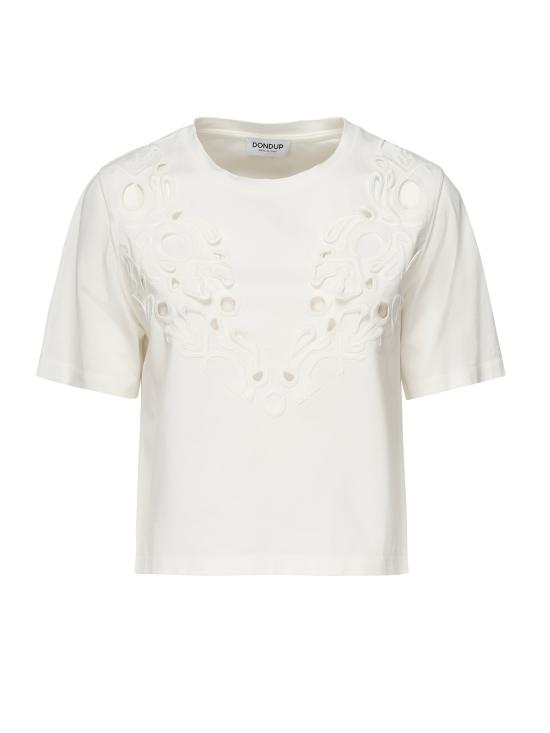 25SS 돈답 반팔 티셔츠 DS032 JF0352DXXXW000 White