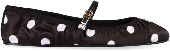 24FW 돌체앤가바나 플랫 슈즈 CB0222AV885 HNXVW Black - DOLCE & GABBANA