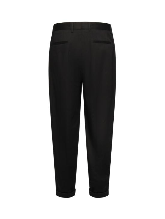 25SS 돌체앤가바나 스트레이트 팬츠 GP10DT FUFNVN0000 BALCK - DOLCE & GABBANA