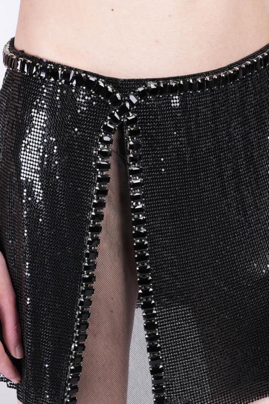 25SS 누에 스커트 421097 2501SK00601 Black - NUÈ