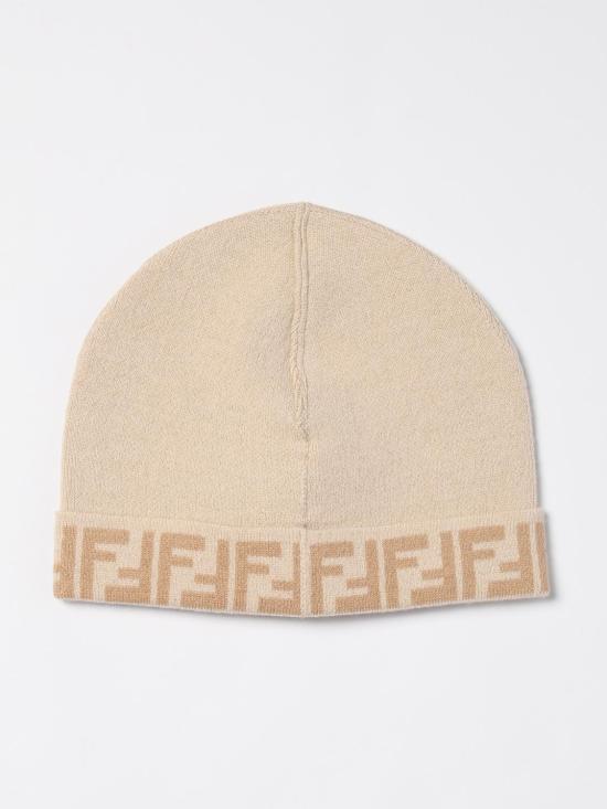 25FW [키즈] 펜디 모자 JUP063AO29 F0AYG Beige - FENDI