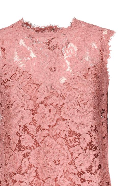 25SS 돌체앤가바나 미디 원피스 F6ATYT HLM7LF0473 Pink - DOLCE & GABBANA