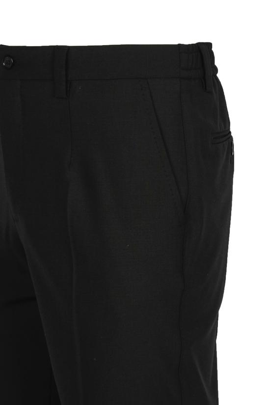 25SS 돌체앤가바나 스트레이트 팬츠 GW13EZ FURIRN0000 Black - DOLCE & GABBANA