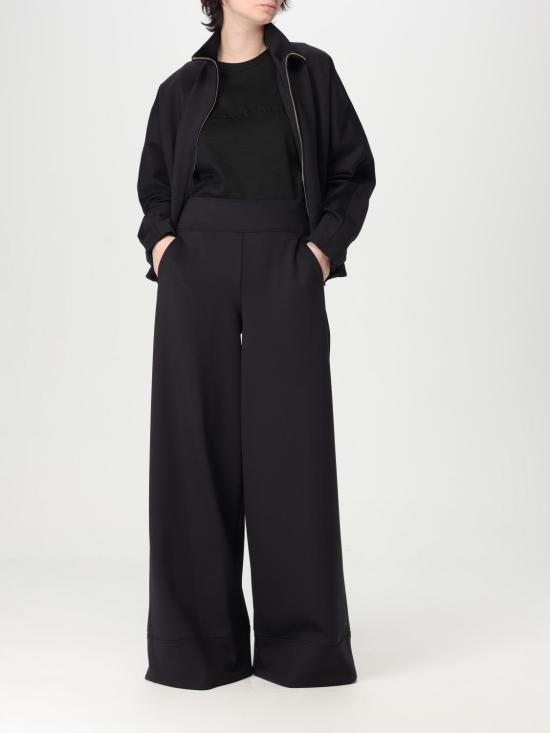 25FW 막스마라 반팔 티셔츠 2511941048600 003 Black - MAX MARA