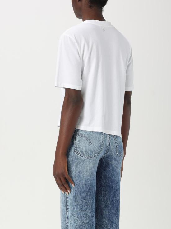 25FW 돈답 반팔 티셔츠 DS037JF0351DPTD 000 White - DONDUP