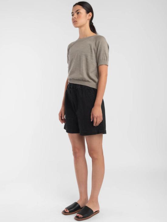  미셀라 그렉 반팔 티셔츠 미카엘라 그렉 포그 그린 라글런 티셔츠 - MICAELA GREG