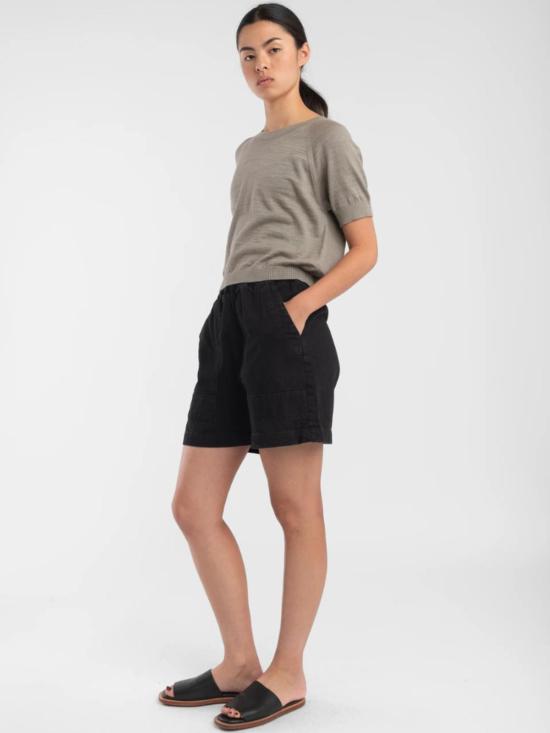  미셀라 그렉 반팔 티셔츠 미카엘라 그렉 포그 그린 라글런 티셔츠 - MICAELA GREG