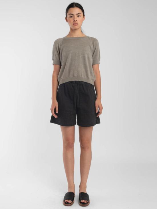  미셀라 그렉 반팔 티셔츠 미카엘라 그렉 포그 그린 라글런 티셔츠 - MICAELA GREG