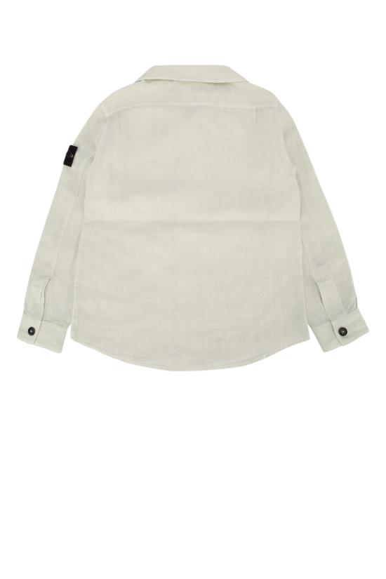 25SS [키즈] 스톤 아일랜드 셔츠 110000245 V006A PLASTER - STONE ISLAND