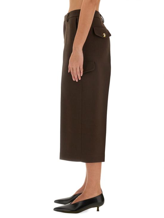 24FW 아미 숏팬츠 FSO423 WV0051221 BROWN - AMI