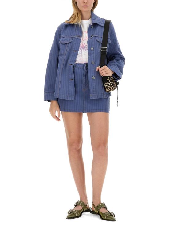 24FW 가니 스커트 J1504 083 DENIM - GANNI