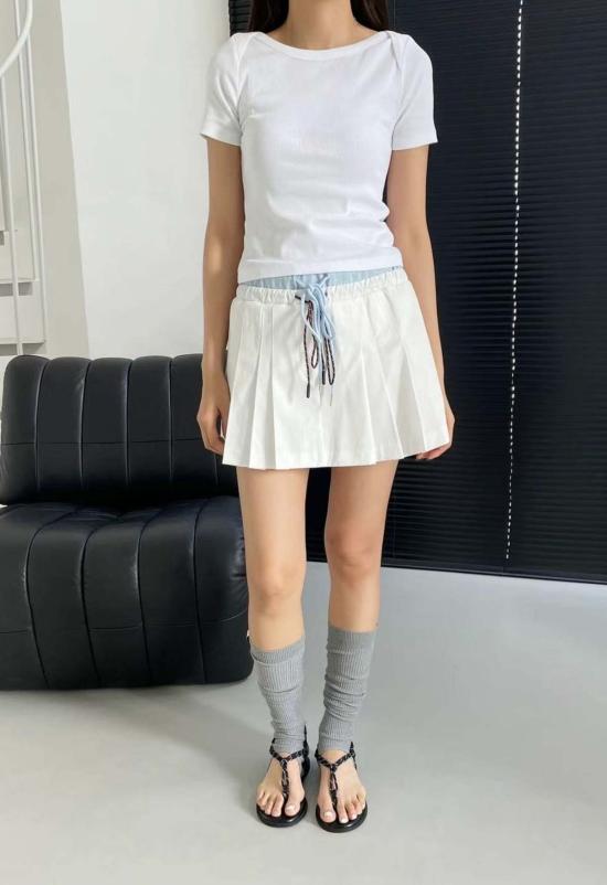  더 엔케이씨 스토어 반팔 티셔츠 Nkc 스토어 클레오 탑 - The NKC Store