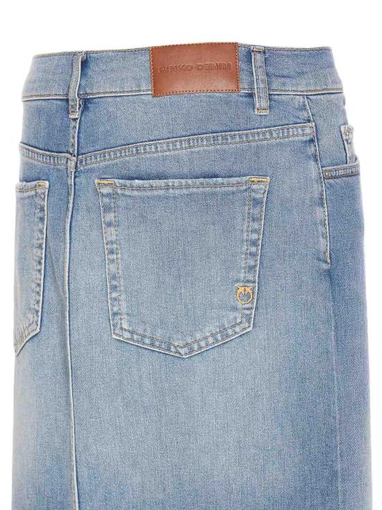  핑코 미디 스커트 104628A2EAPJE Dark Wash - PINKO