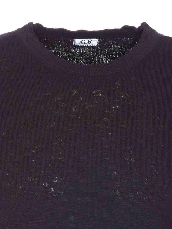 26SS 씨피 컴퍼니 스웨터 18CMKN302A110373A999 Black - C.P. COMPANY