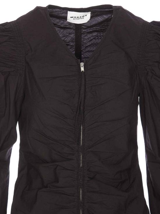  이자벨마랑에뚜왈 미디 스커트 RO0685FAC1J06E01BK Black - ISABEL MARANT ETOILE