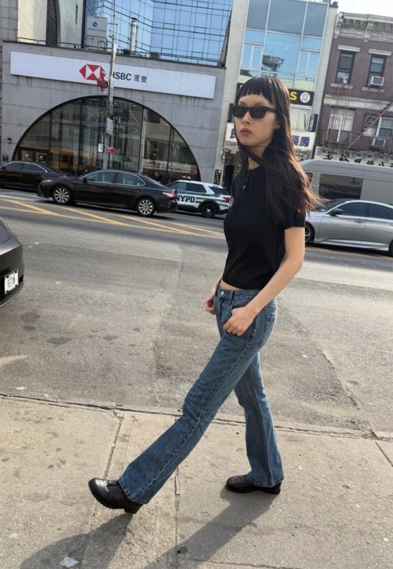  스틸히어 데님 팬츠 스틸 히어 뉴욕 투모로우 진 클래식 블루 진 - STILL HERE