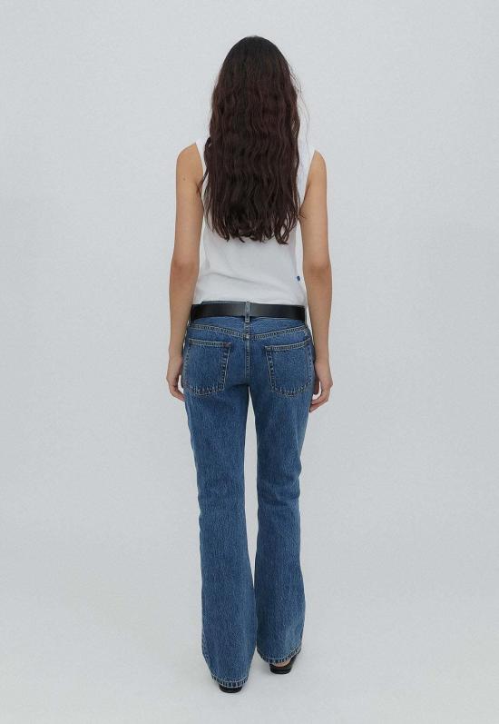  스틸히어 데님 팬츠 스틸 히어 뉴욕 투모로우 진 클래식 블루 진 - STILL HERE