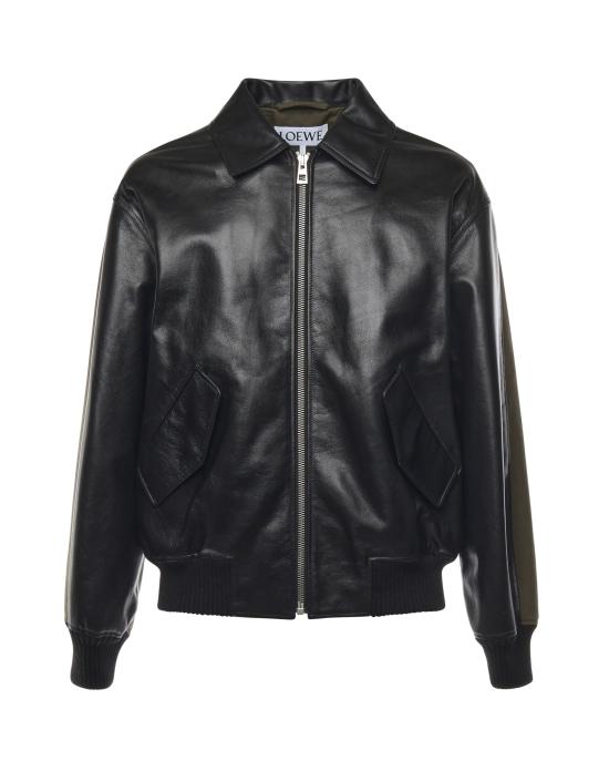 25SS 로에베 자켓 H526Y02WAM1217 BLACK KHAKI GREEN DOM