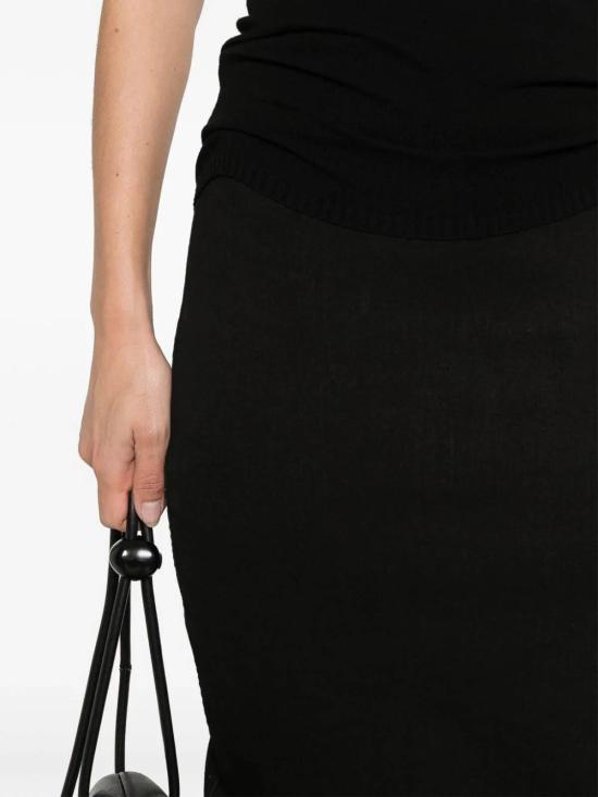 24FW 릭 오웬스 롱 스커트 RO01D2344SBB09 Black - RICK OWENS